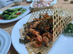 龙井炒河虾-龙井壹号·茶缘山景宴(龙井村店)