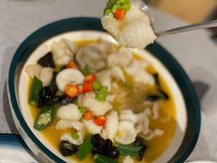 椒麻鲜鱼片-小船渔村•大连菜•大连焖鱼(明泽街店)