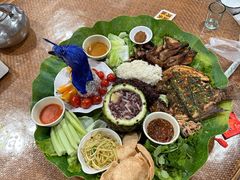 -沐毫傣泐云南菜孔雀宴•手抓饭傣味烧烤(曼听公园店)