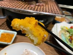 香脆金黄蕉-明洞阿姨·韩式酱蟹烤肉·创意料理(三元桥店)