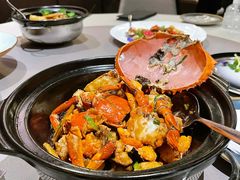 黄金膏蟹焗走地鸡-皇朝会.经典传统粤菜(外滩店)