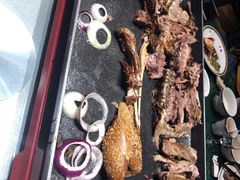 毡房烤全羊（享用过后）-九十九顶毡房(阜石路店)