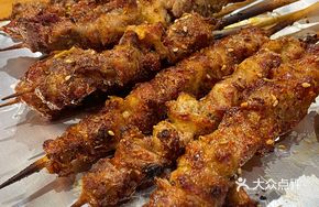 Crispy Lamb Skewers with Batter