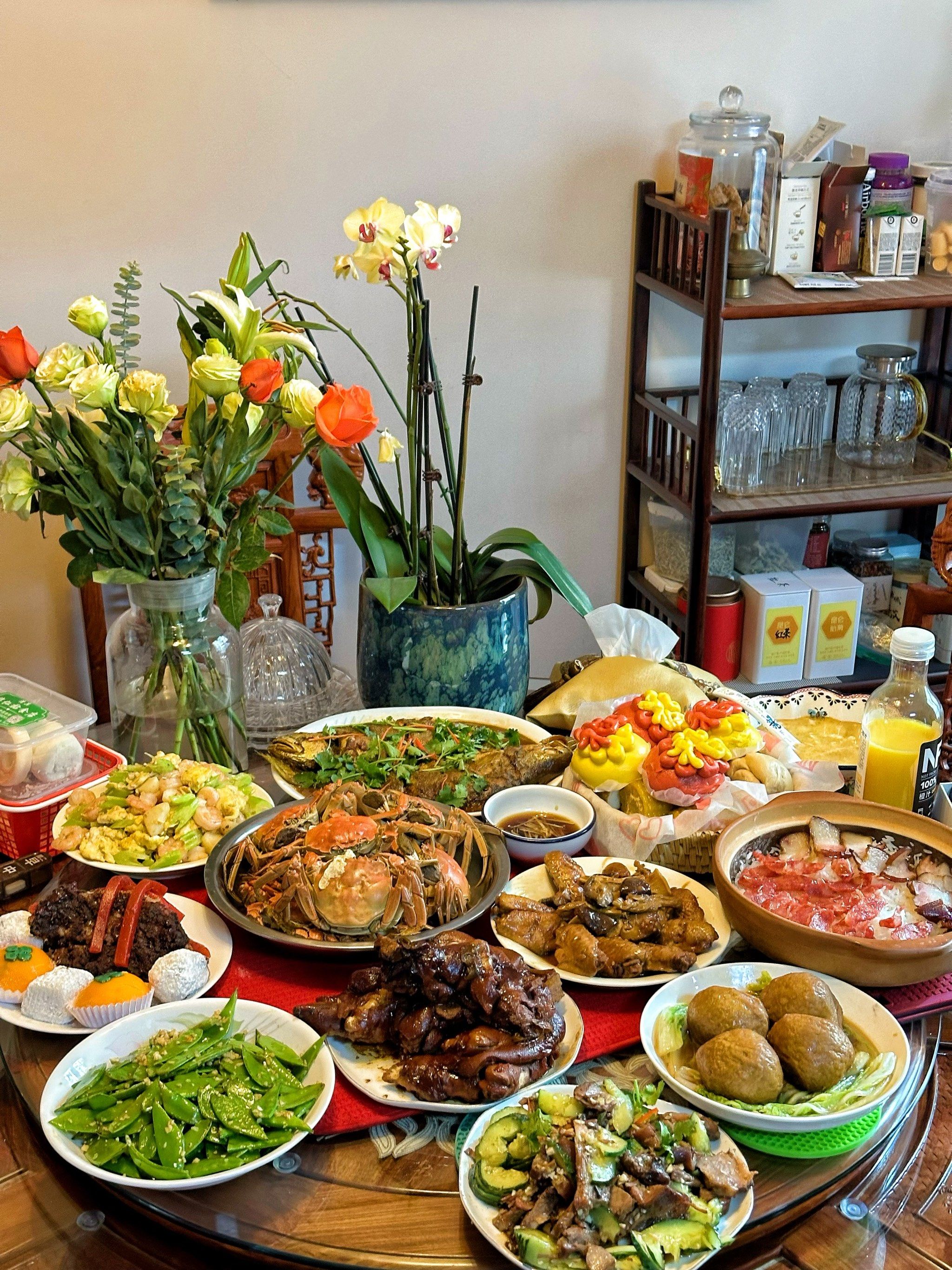 春节年夜饭大赏 #晒出新年大餐 #春节年味已登场 #捕捉身边的年 