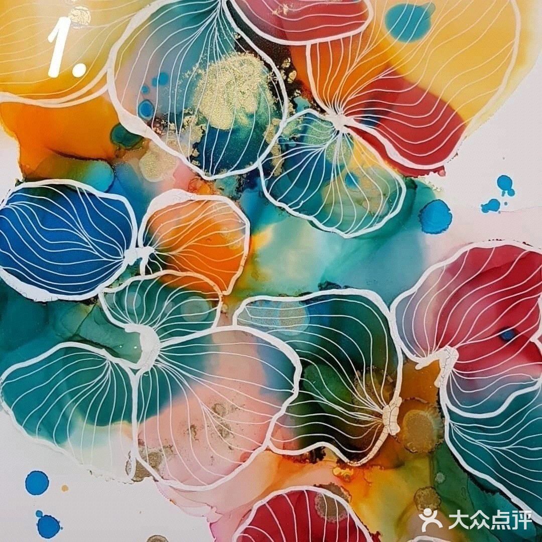 自己也可以画的墙绘装饰画