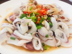 葱泼鱿鱼-海门岛七号餐厅