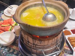 养颜花胶鸡-捞围鲜·港式打边炉(海阳路店)