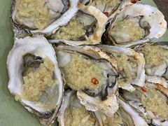 炭烧蒜蓉生蚝-贞姨美食·老字号海鲜大排档
