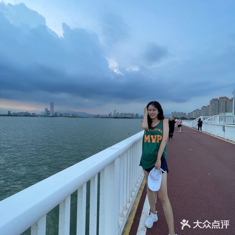 360度海景的集美海上自行车道🏃‍♀️跑步太棒啦[色][色]