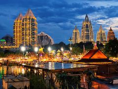 -东南亚风情赶摆街夜市