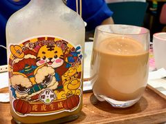 冠军玫瑰冰奶茶-柠檬树茶餐厅(海雅缤纷城店)