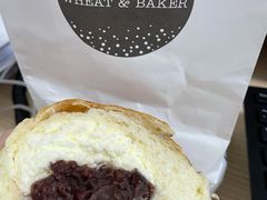 红豆奶油面包-WHEAT&BAKER-麥(凯德来福士店)