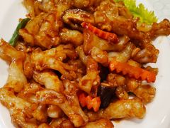 红烧蹄筋-添福来墨鱼饺子 · 海鲜东北菜(大连星海·黄浦路店)