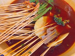 -拈签一笑黄牛肉辣卤串串
