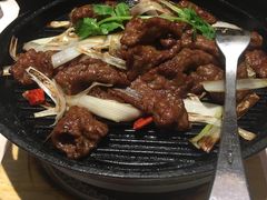 葱爆牛肉-粗茶淡饭·汉口公馆(循礼门店)