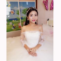 点击看大图 -艾米丽婚纱礼服