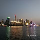 吹着夏风,目光追随着那一只只江鸥,自由地翱翔在浦江上空