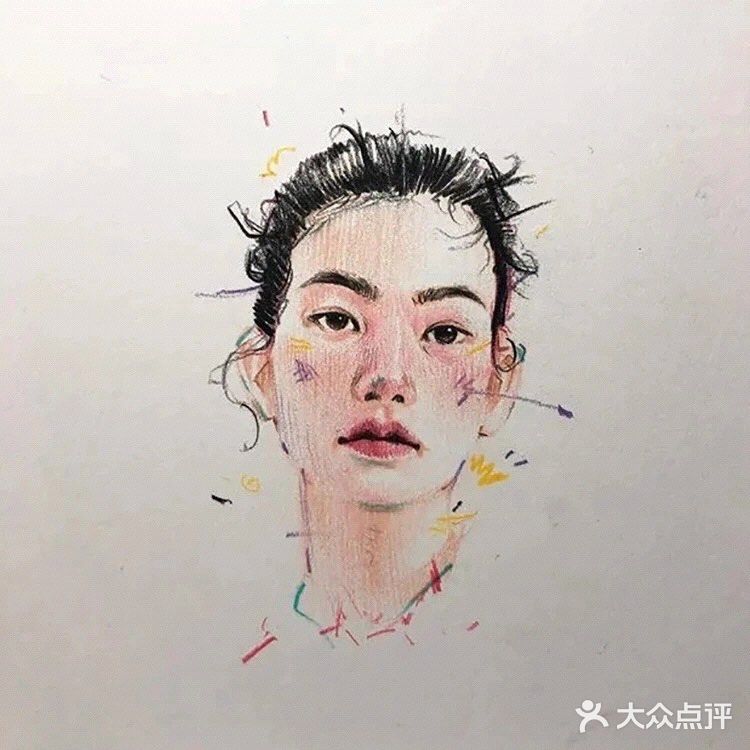 夸张的笔触、生动的色彩