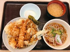 全明星天妇罗套餐-天ぷら定食まきの(難波千日前店)