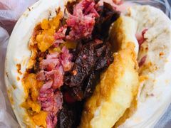 独创肉蛋双拼-老金家蛋菜夹馍(西安总店)