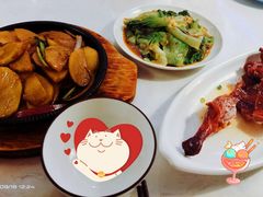 油淋生菜-外婆小聚茶餐厅·生日·团建(市民中心店)