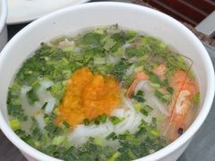 海鲜河粉汤-神州半岛喜来登度假酒店·盛宴汉堡·战斧牛排·后安粉