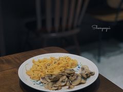 黄油芝士嫩蛋佐口蘑-肥朵食堂(带梦胡同店)