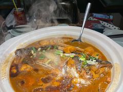 招牌鱼双宝捞饭-卢大鲜鱼头捞饭(美利广场店)