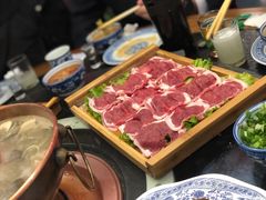 手切羊上脑-清真·京华源铜锅涮肉(丰庆店)