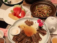 卤水狮头鹅三拼-尚一汤·粤菜海鲜(环球港店)