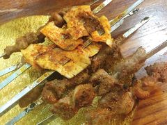 烤羊肉串-清真新疆叶尔羌烤肉店(新香洲店)
