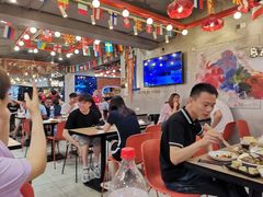 大堂-宝记烧烤·碳锅羊肉·羊蝎子火锅·夜食社(文体路创始店)