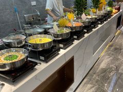 自助取餐区-大眼锅贴水饺(河东店)