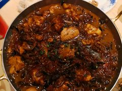 小鸡炖蘑菇粉条-老江南春·中国龙菜(衡山路店)