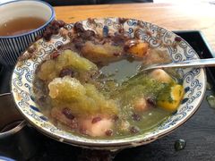 抹茶生乳かき氷-WONDER ICE 萬得冰田(建設路总店)