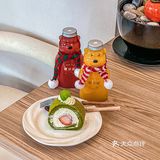 好治愈的小熊果汁🍹，更有¥1⃣️元秒牛油果🥑果汁系列‼️
