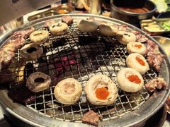 -草家酱蟹炭火烤肉店(珲春南路一店)
