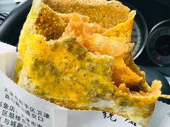 双鸡蛋果蓖（薄脆）-清真·二嫂子煎饼果子(卫津路总店)