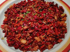酥香漫山红川椒鸡丁肥肠-悦融琥珀·京鲁菜·海味珍品(西单店)