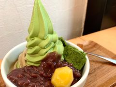 蕨饼抹茶焙茶雪糕-VIA TOKYO