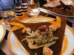 大虾鳕鱼芦笋可丽饼-La Creperie法餐厅(芮欧百货店)