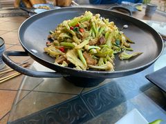平锅有机花菜-老板很二(吉大店)