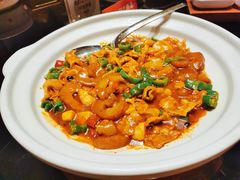 螺丝椒烧海参-阿庄新豫菜(航海东路店)