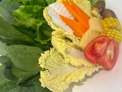 蔬菜拼盘-左庭右院鲜牛肉火锅(长泰广场店)