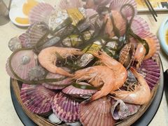 -船梆煮•蒸汽海鲜·炉火烤肉(五四广场店)