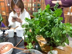 -果松木炭酸菜铜火锅·外婆参鸡汤