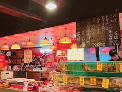 水产区-鲜入围煮花胶鸡海鲜火锅