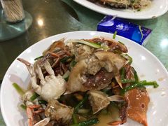 姜葱炒蟹-鹏城人家海鲜酒家·23年老字号(较场尾店)