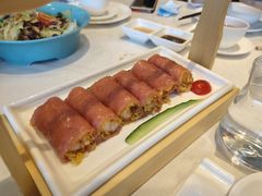 鲜虾红米脆皮肠粉-安蒂娅.悦景轩中餐厅(西乡店)