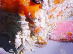 榴莲芒果双拼千层蛋糕-艾加柒克蛋糕茶歇甜品台(春熙路店)